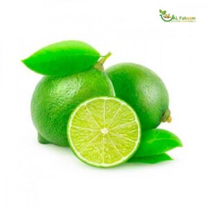 Close-up of a Green Lime from Vietnam by Alfahaam